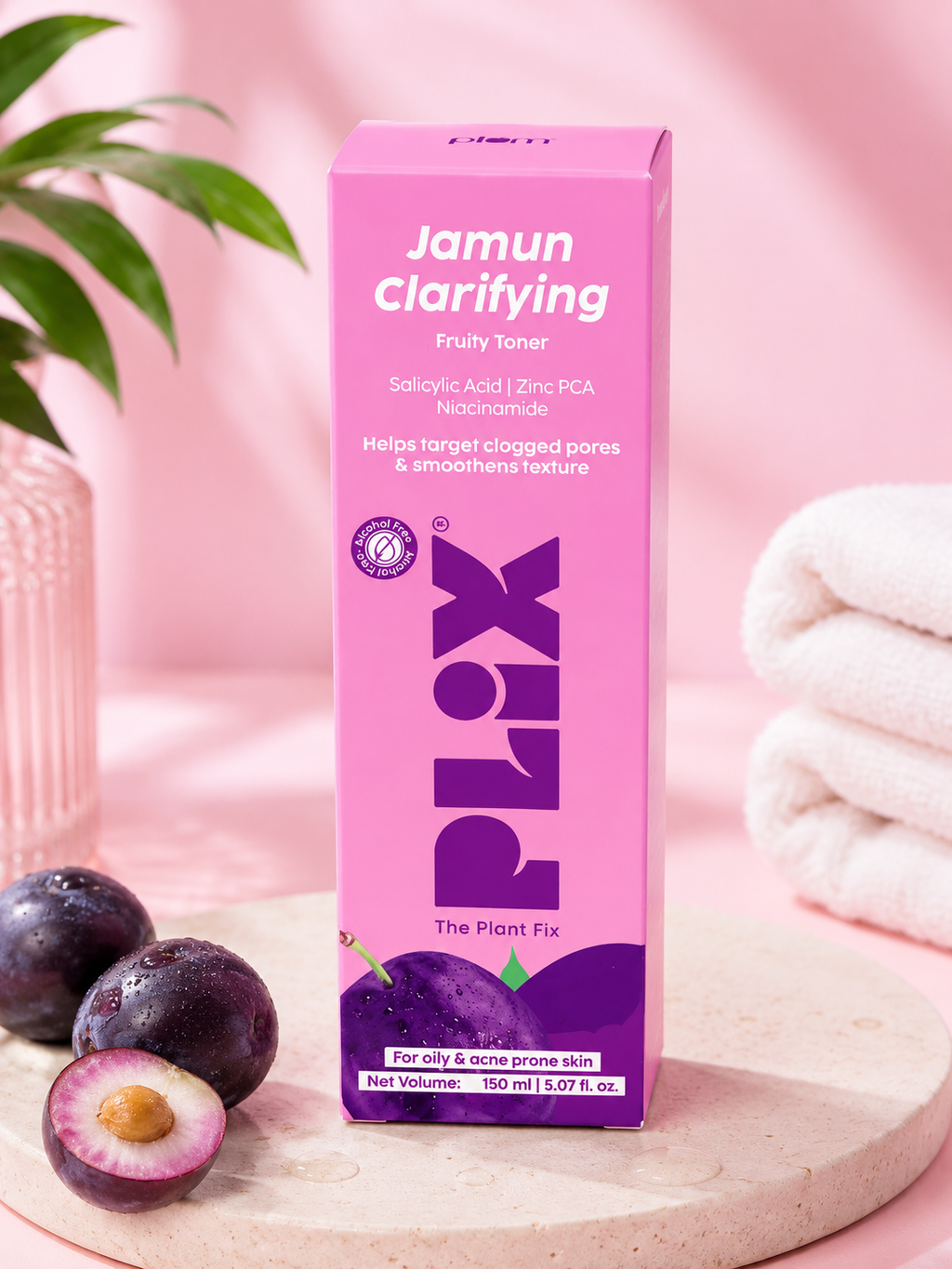 Pilgrim Jamun Clarifying Fruity Toner – 150ml