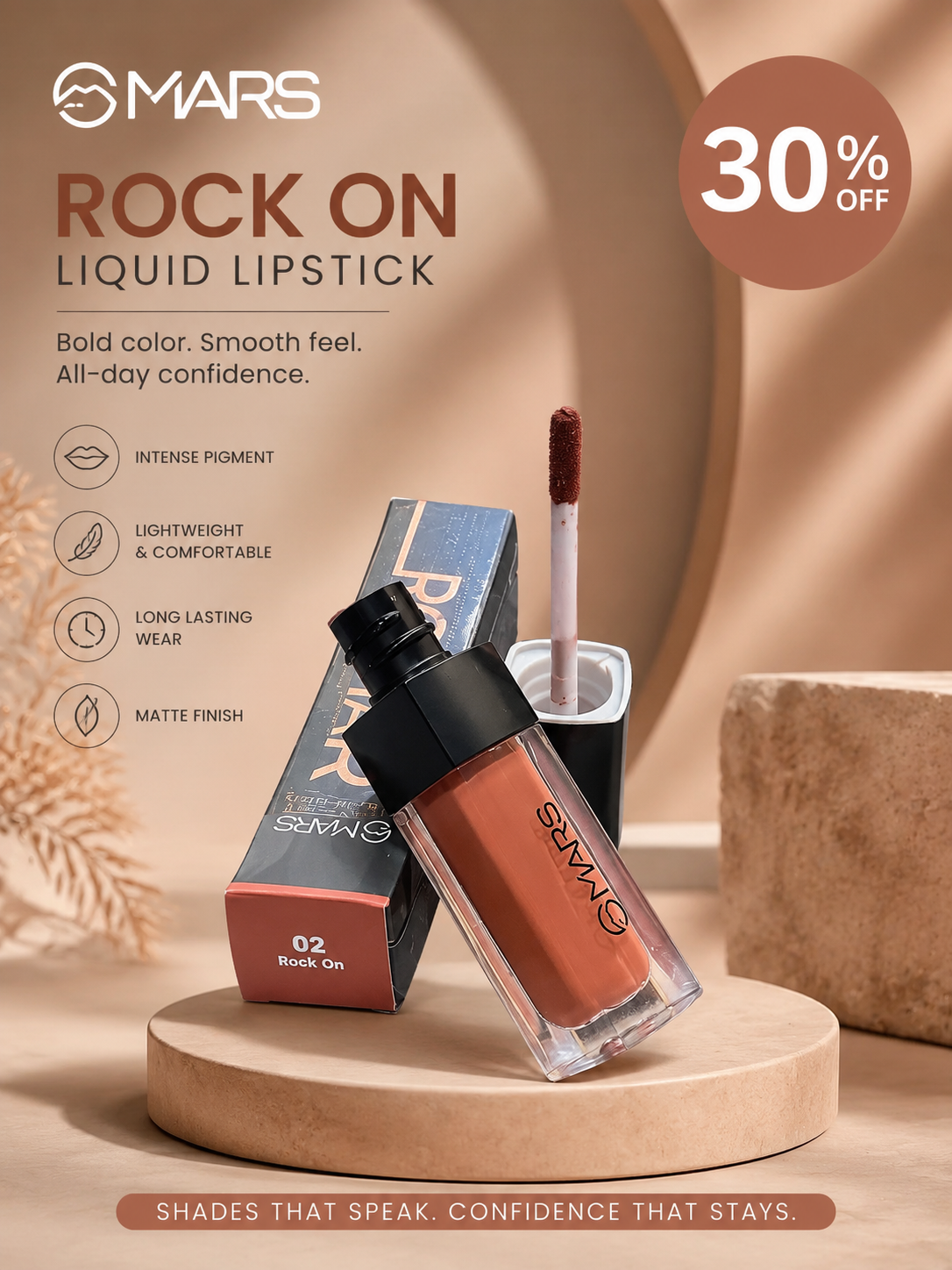 MARS Liquid Lipstick – Popstar 30% off