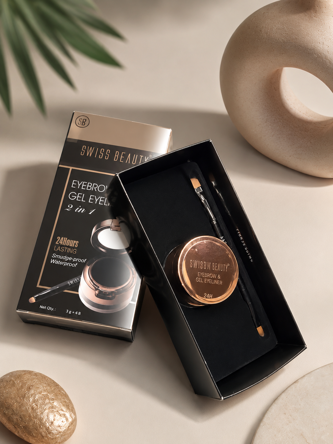 Swiss Beauty Eyebrow & Gel Eyeliner 2-in-1 flat 30%