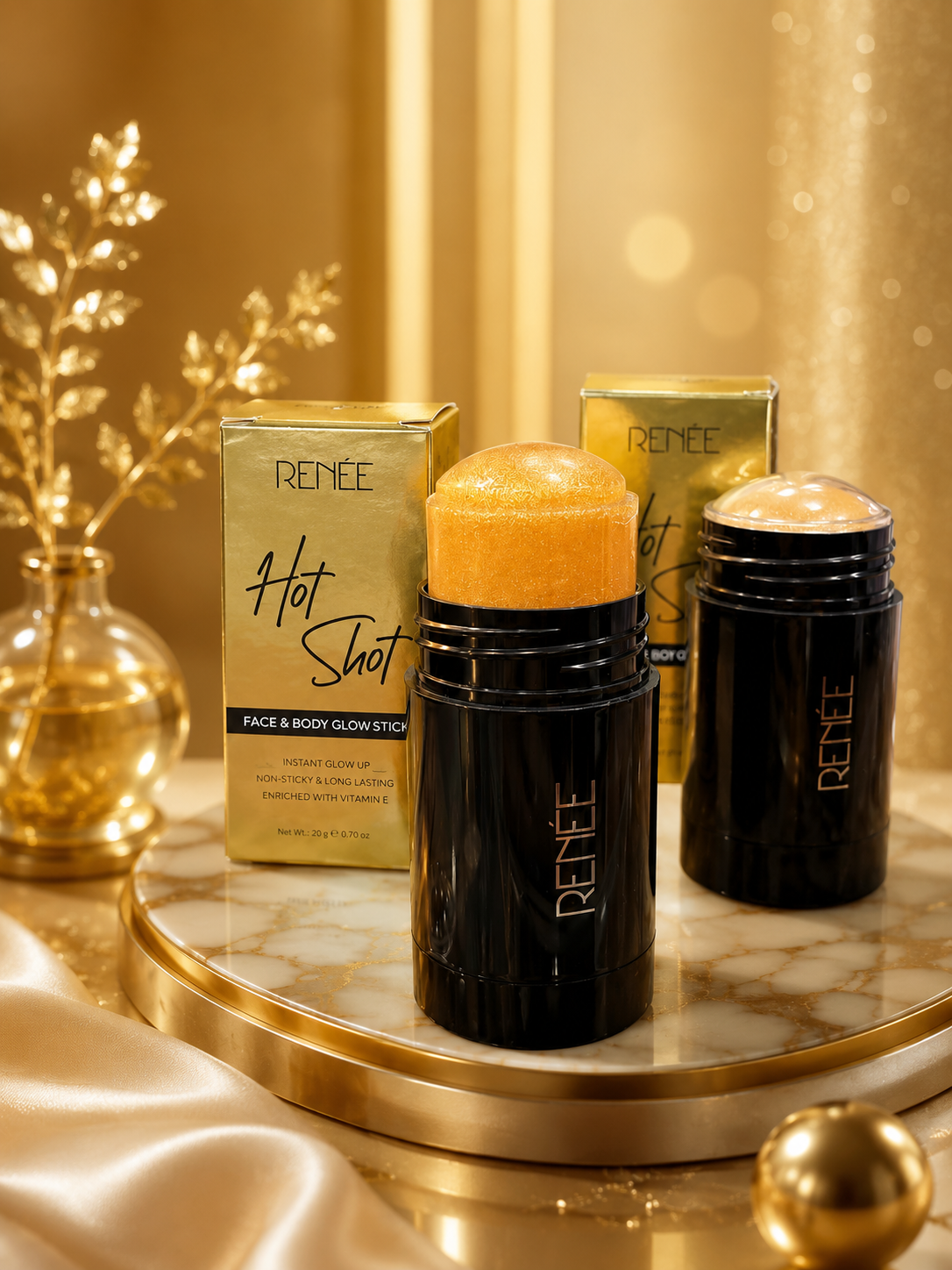 RENÉE Hot Shot Face & Body Glow Stick Net-20gm Off-30%