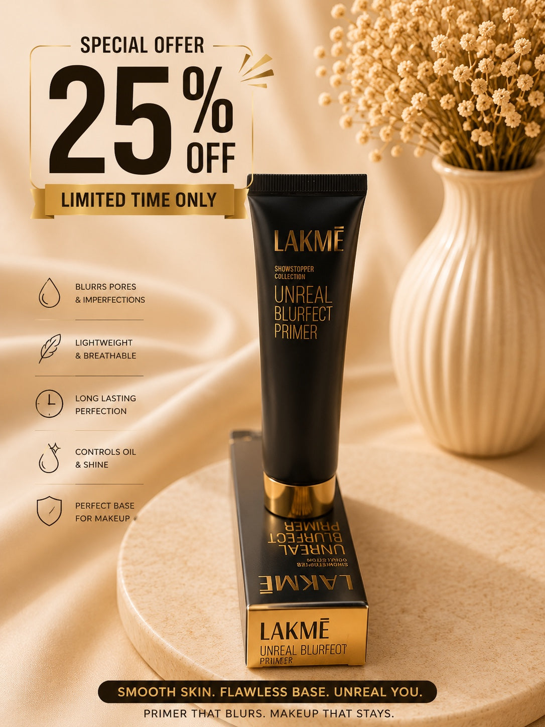 Lakmé Unreal Blurfect Primer 25% off