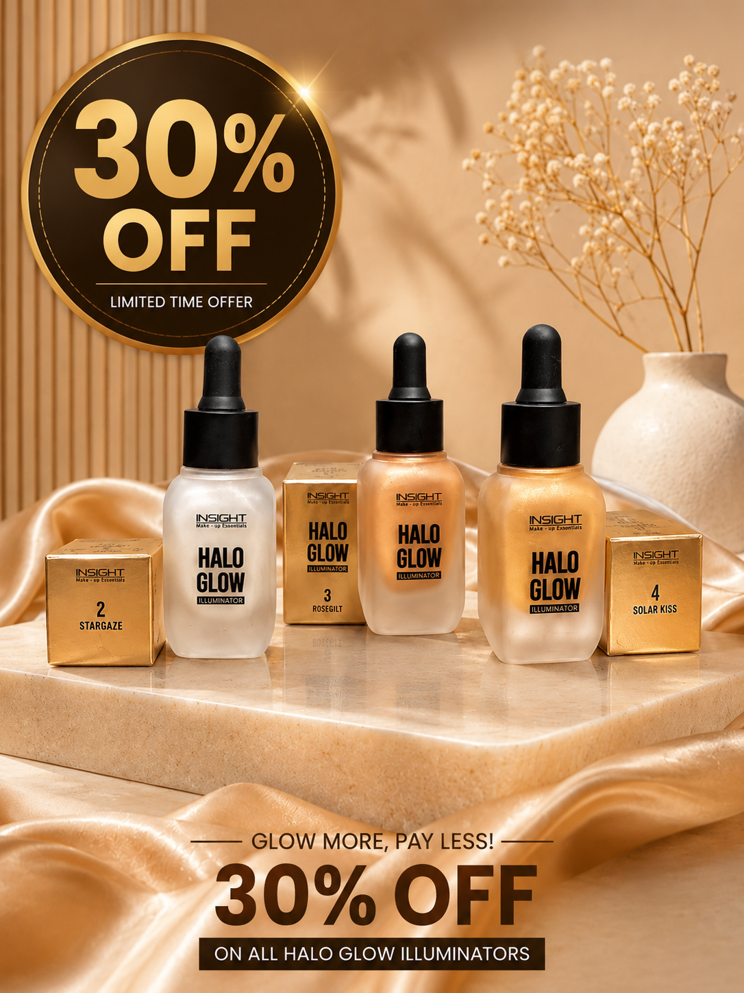 Insight Halo Glow Illuminator 20gm 30%flat