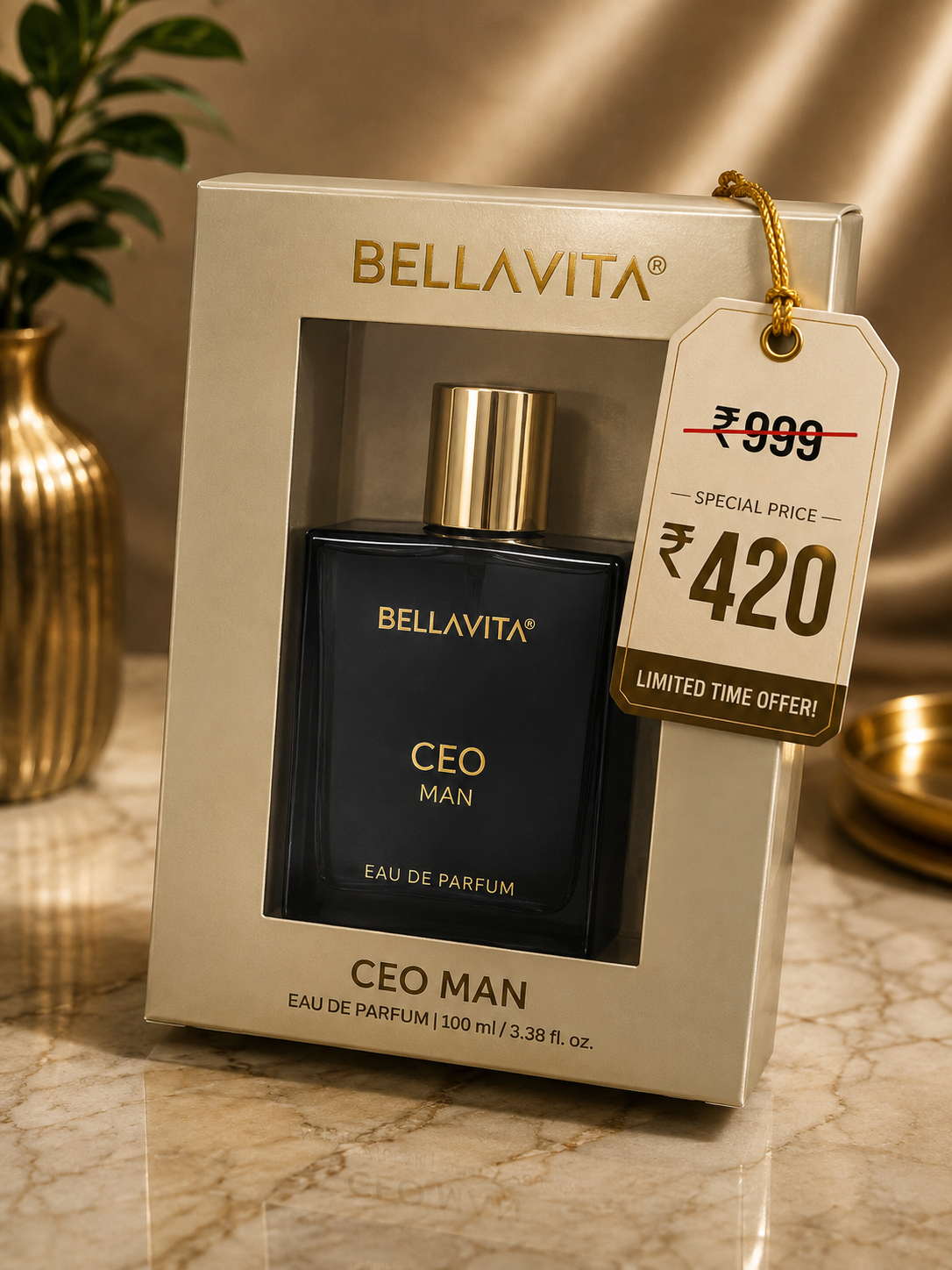 Bellavita CEO Man Eau De Parfum – 100ml