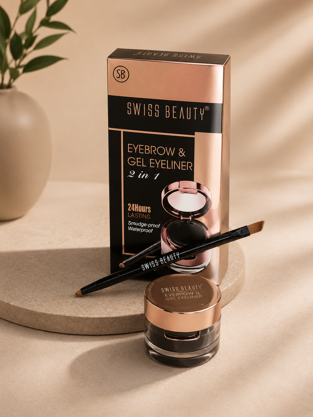 Swiss Beauty Eyebrow & Gel Eyeliner 2-in-1 flat 30%