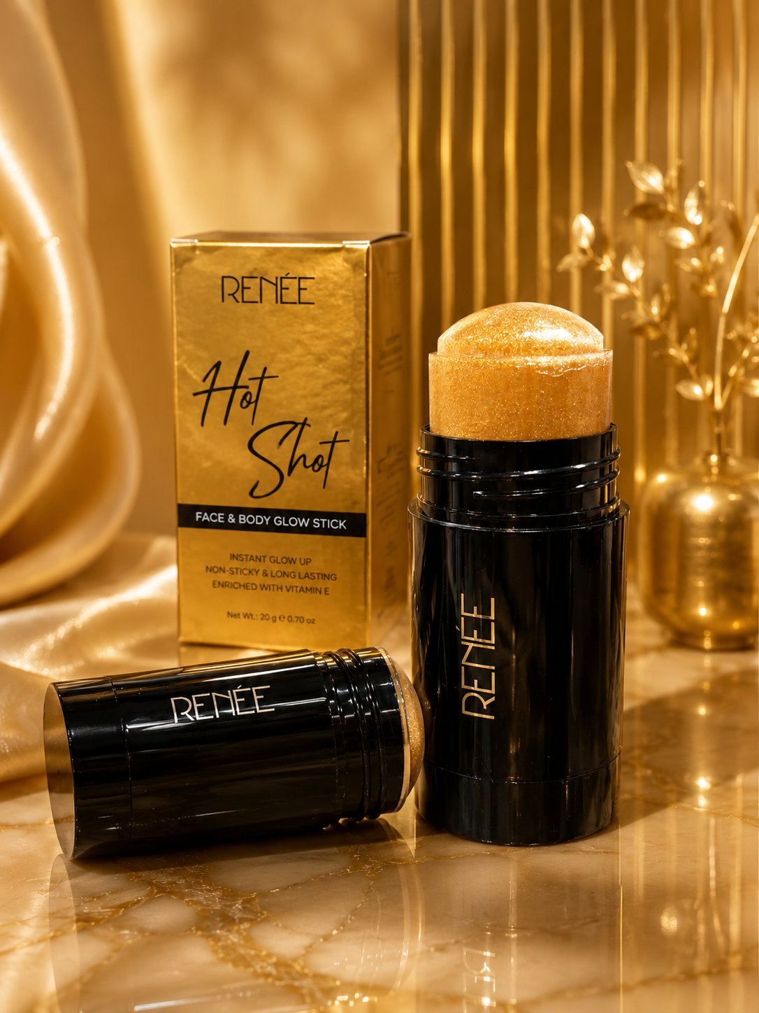 RENÉE Hot Shot Face & Body Glow Stick Net-20gm Off-30%