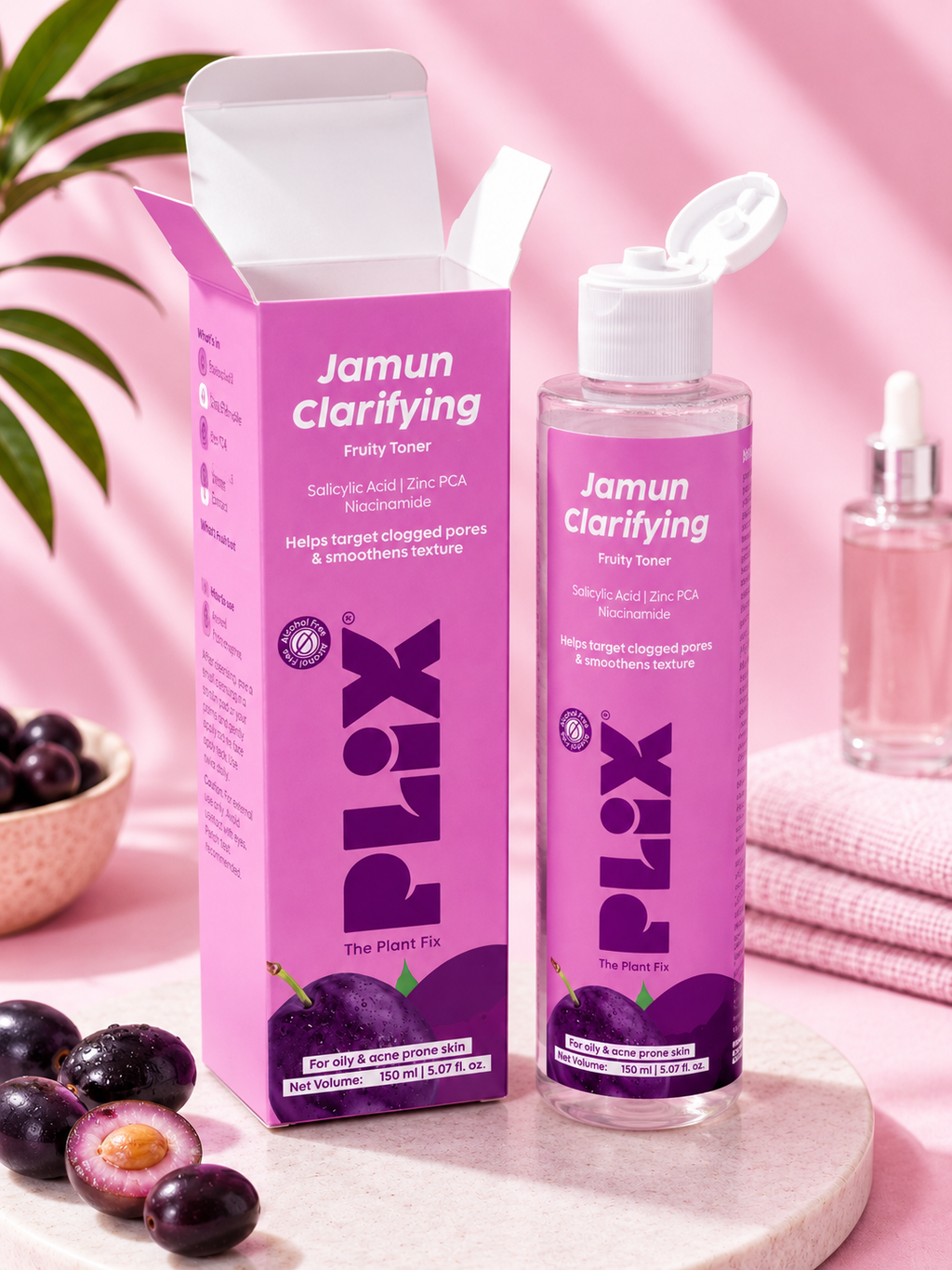 Pilgrim Jamun Clarifying Fruity Toner – 150ml