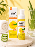 WOW Skin Science Sunscreen Gel SPF 55 PA+++ with Aloe Vera & Glutathione – 100ml 30% off