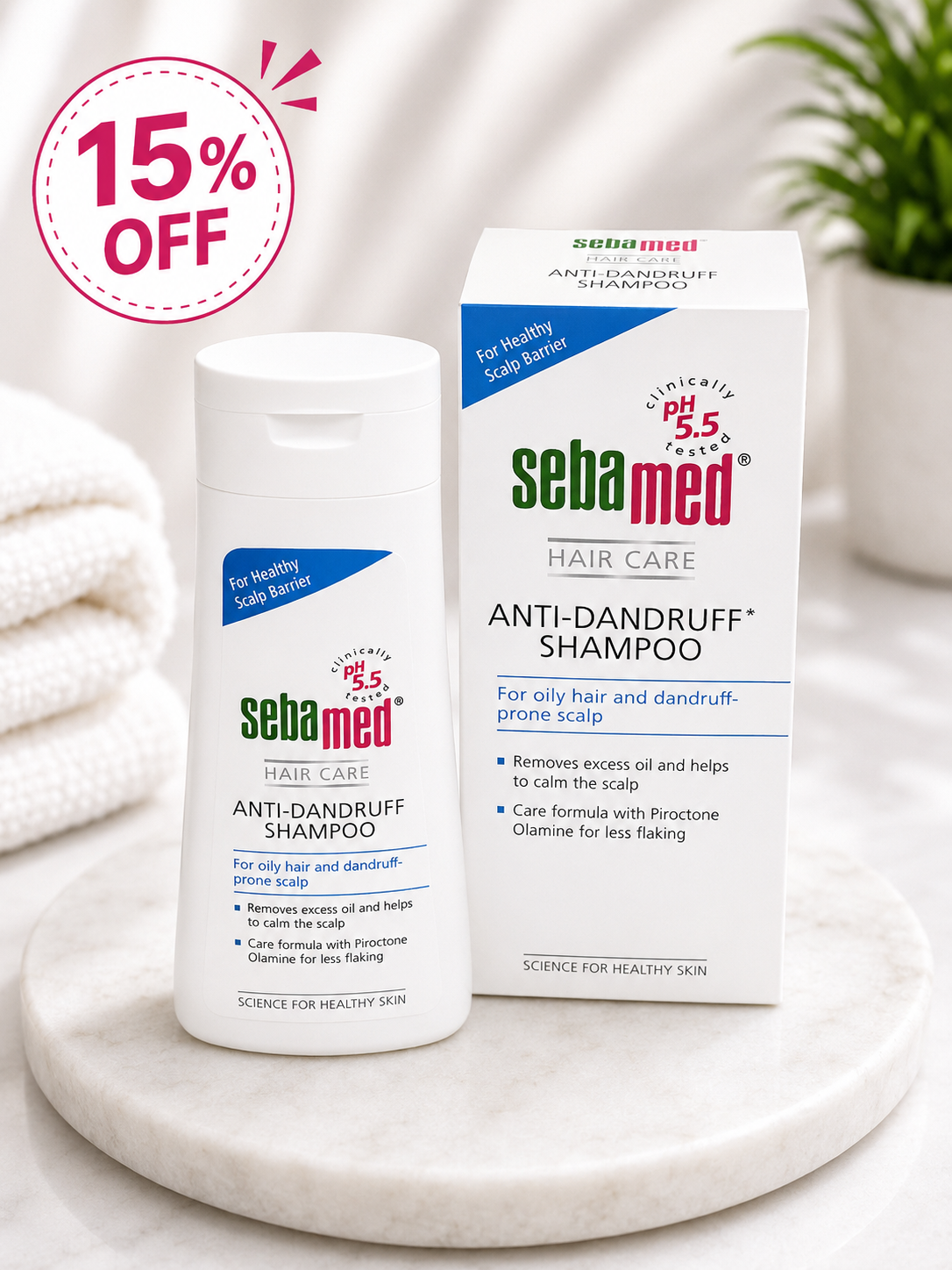 Sebamed Anti-Dandruff Shampoo 200ml 15% off