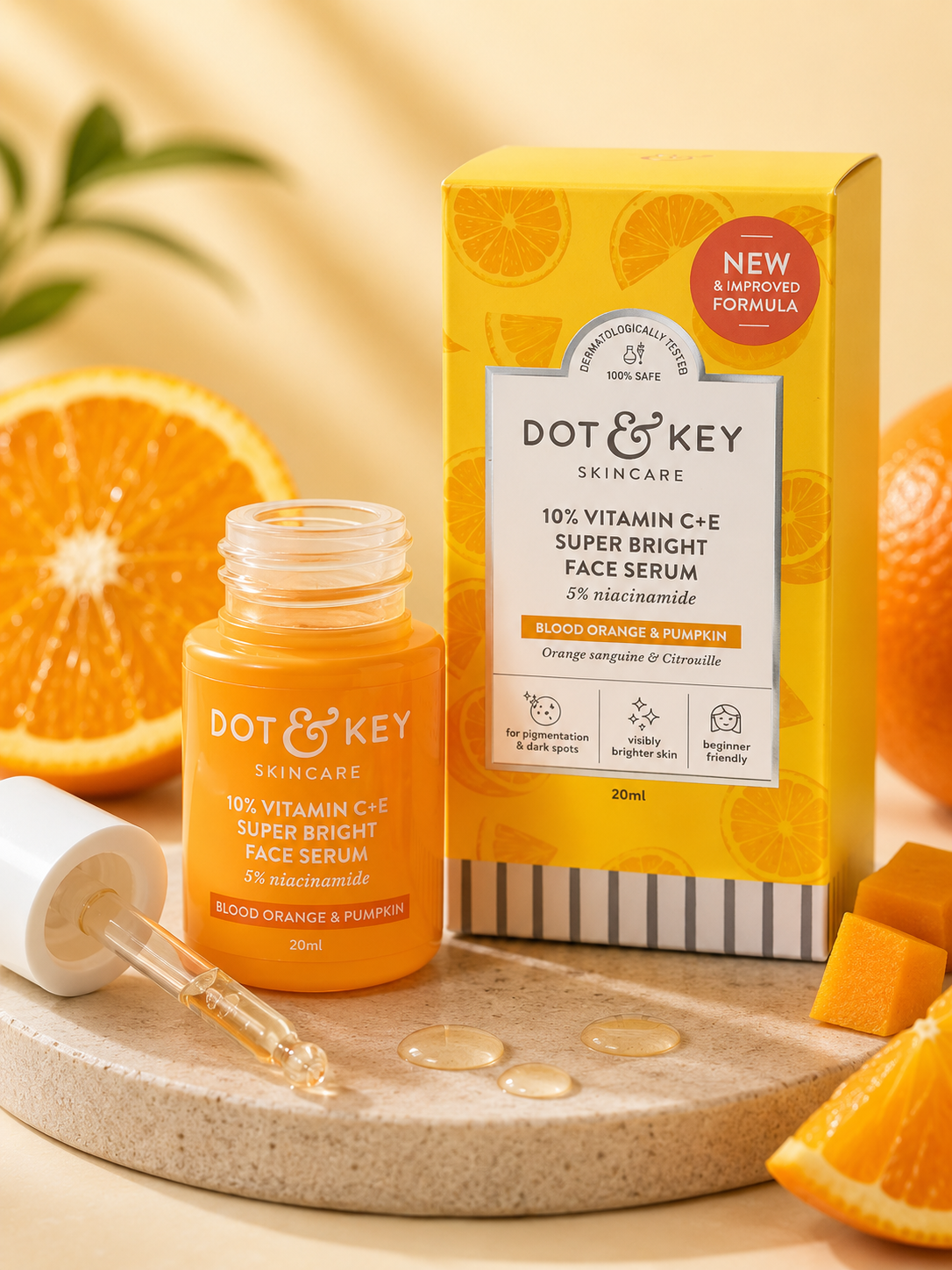 Dot & Key 10% Vitamin C + E Super Bright Face Serum (20ml) 30% off