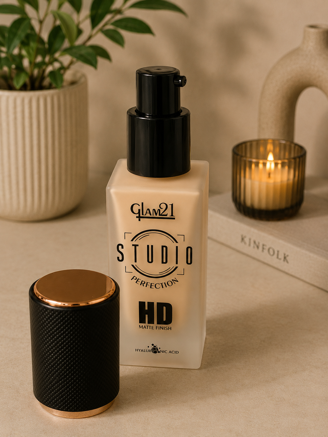 Glam21 HD matte finish foundation