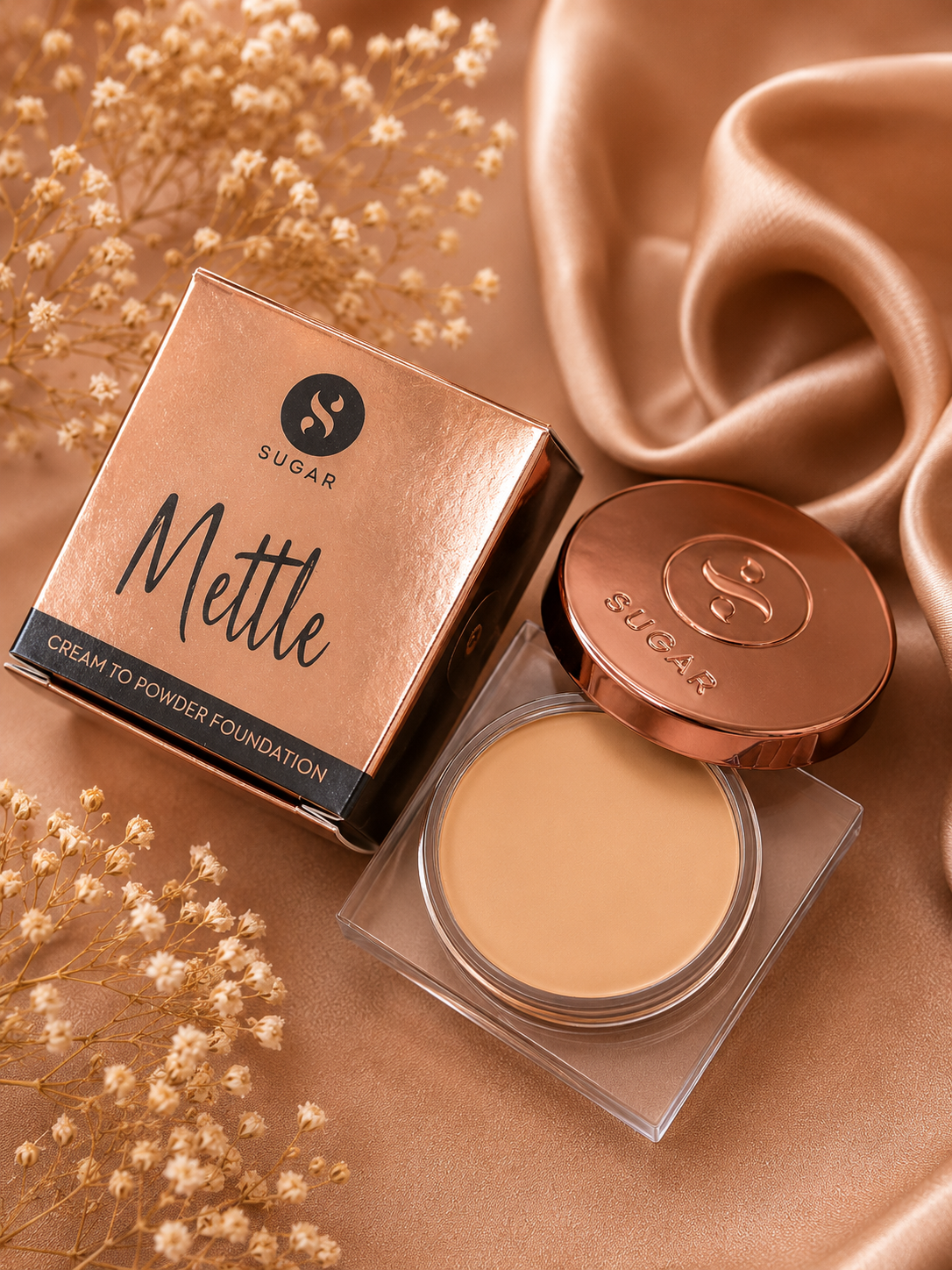 Sugar Mettle Cream To Powder Foundation 12gm 20% flat
