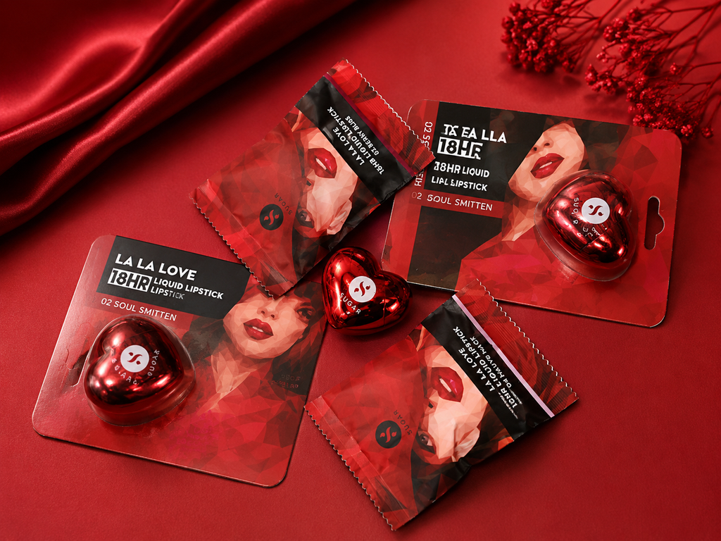SUGAR La La Love 18HR Liquid Lipstick – Scarlet Smitten 20% off