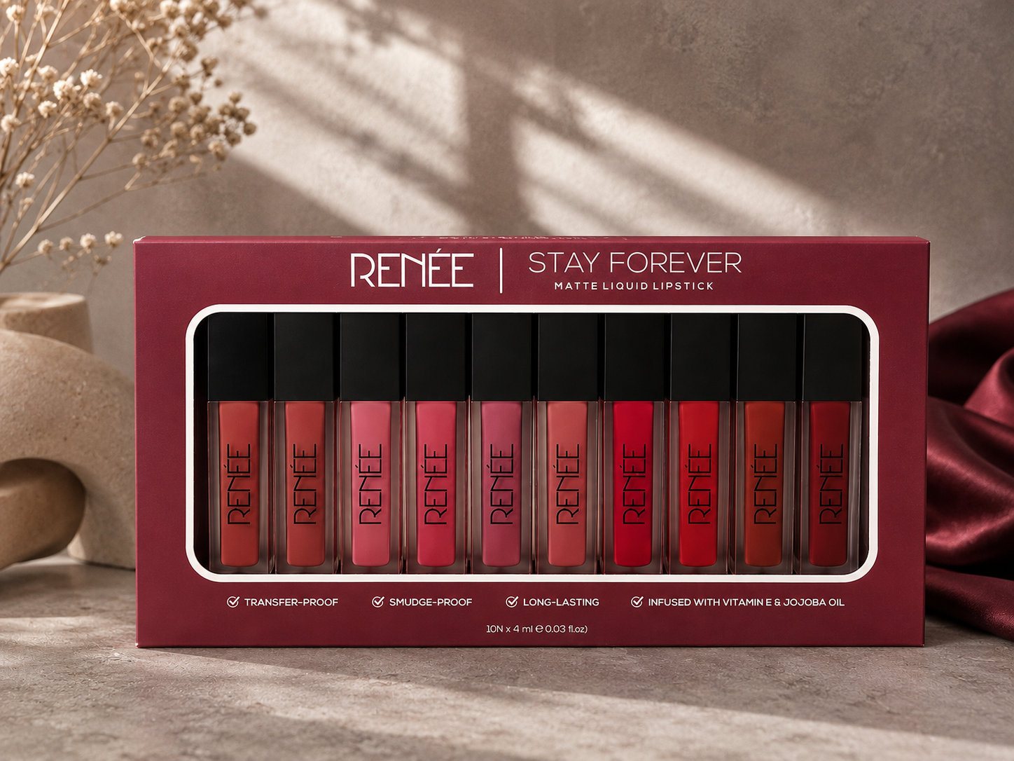 RENÉE Stay Forever Matte Liquid Lipstick 30% flat