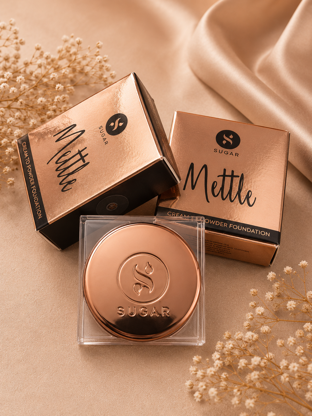 Sugar Mettle Cream To Powder Foundation 12gm 20% flat