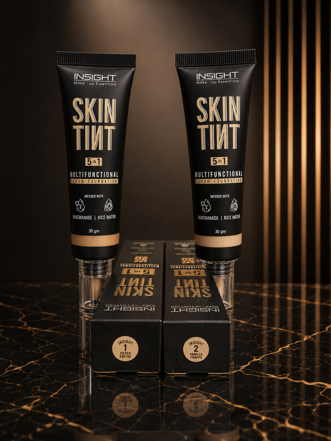 Insight Skin Tint 5-in-1 Multifunctional Serum Foundation 30% flat